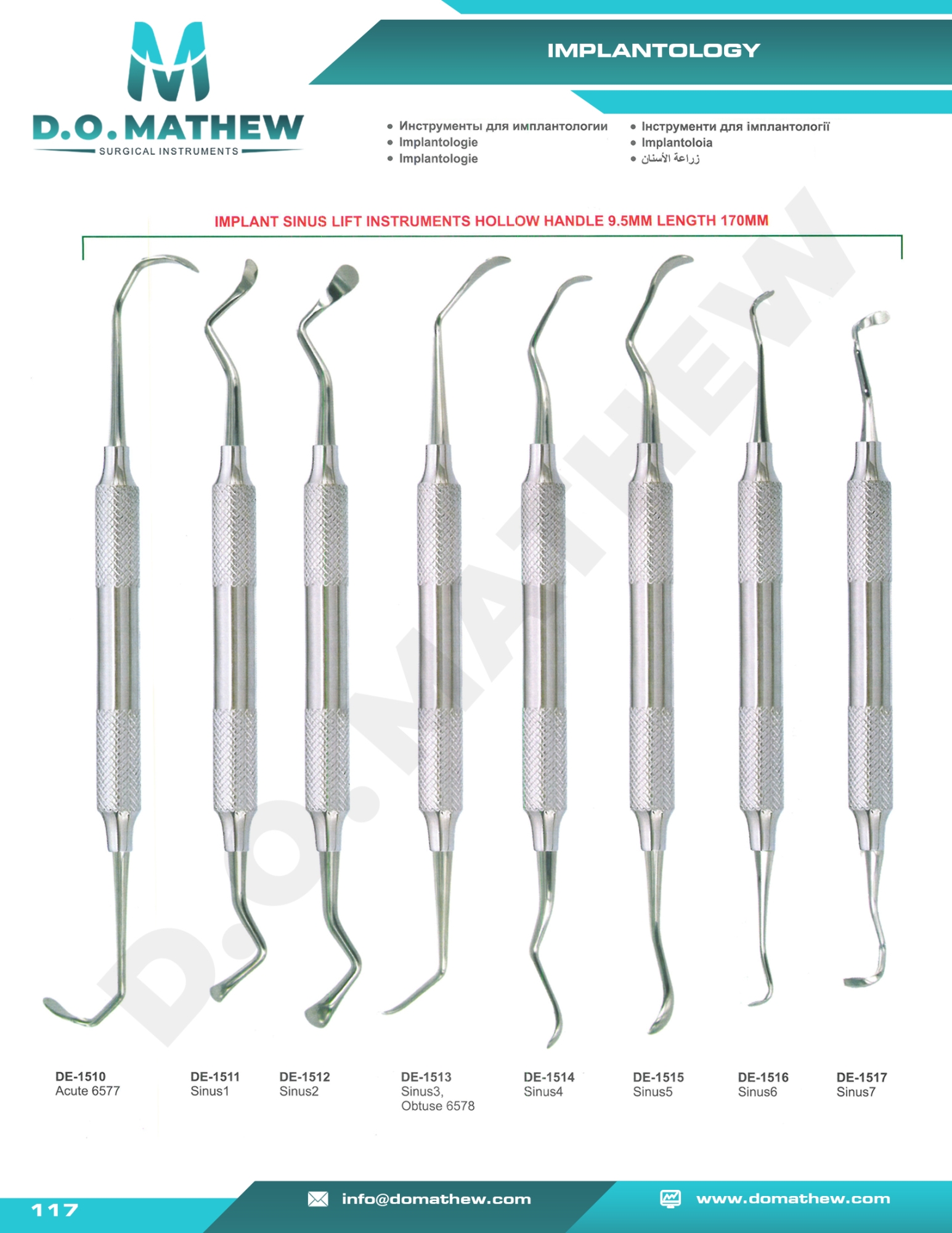   Dental Implant Instruments